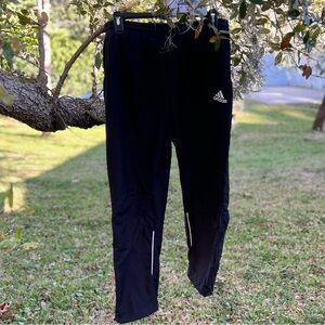 Adidas Black Athletic Track Pants L